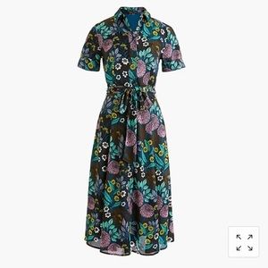 J. Crew X Abigail Borg Shirtdress